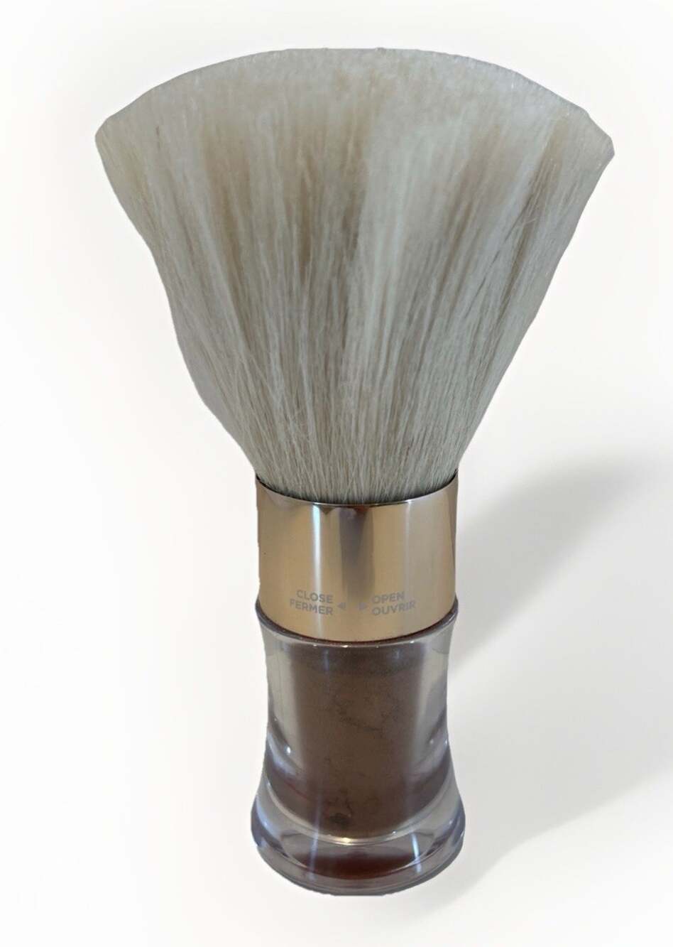 VICTORIA'S SECRET BRONZE INSTANT BRONZING SHIMMER POWDER BRONZER MICA BRUSH